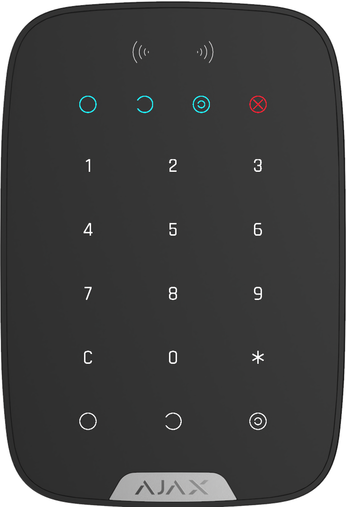 AJAX - KEYPAD PLUS BLACK