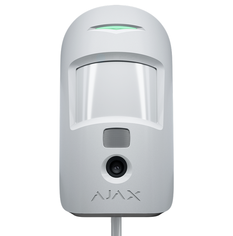 Ajax MotionCam Fibra Outdoor (PhOD) Wired Motion Detector - White