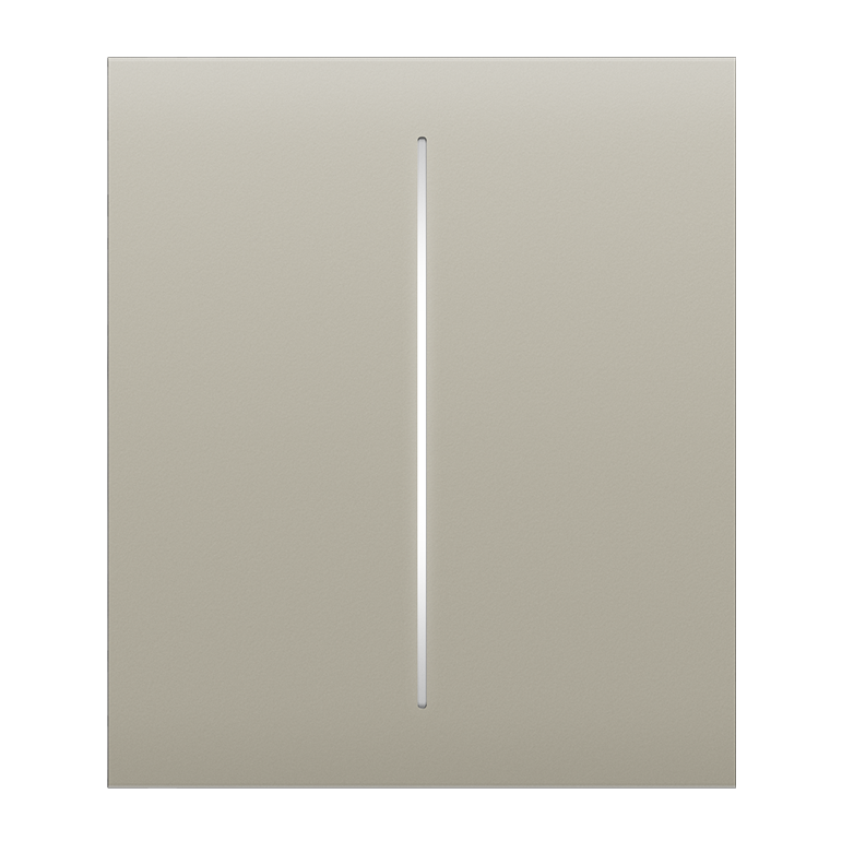 Ajax Systems Center Button (2-Gang) Ivory