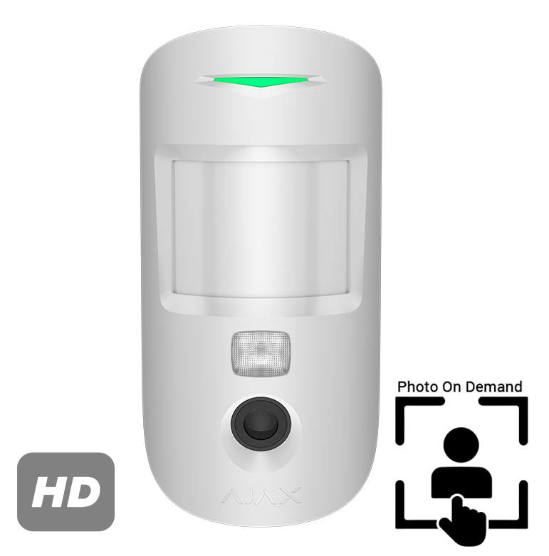 Ajax MotionCam Superior HD (PhOD) White Wireless Motion Detector