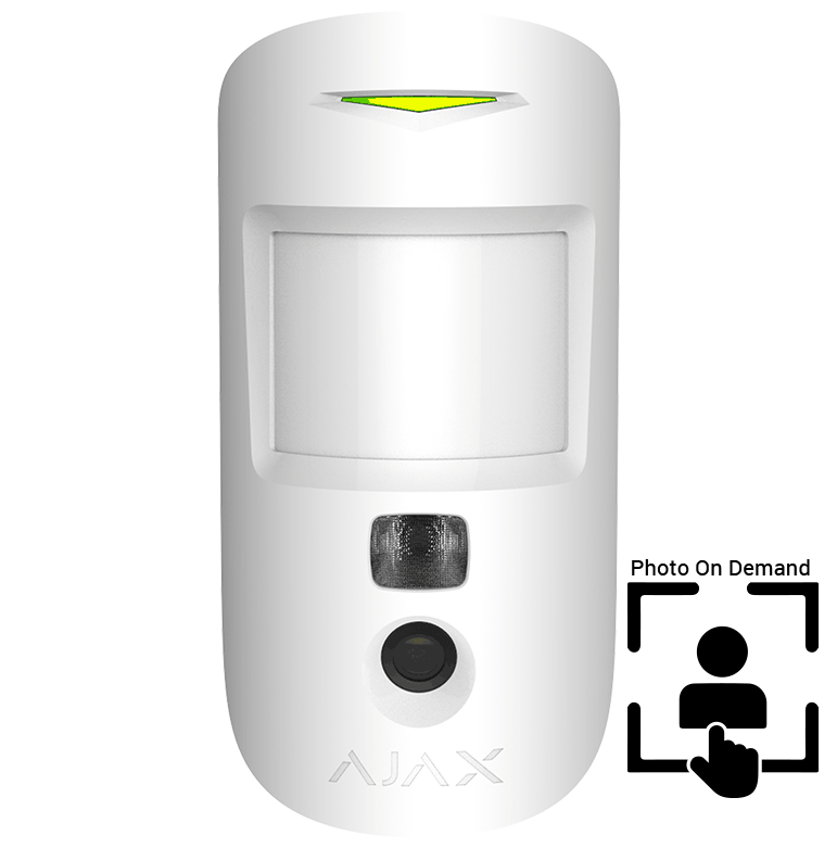 Ajax MotionCam White (PhOD) Wireless Motion Detector