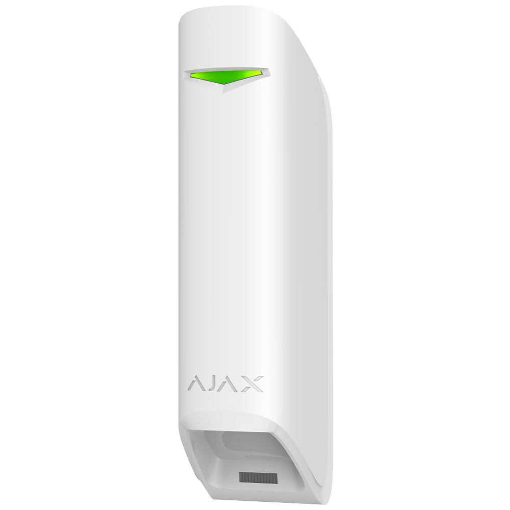 Ajax MotionProtect Curtain White Wireless Motion Detector