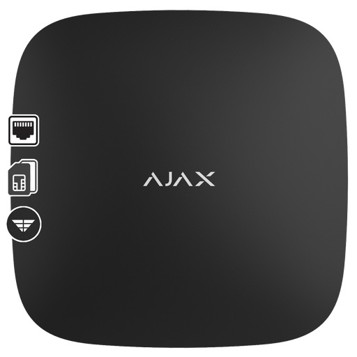 [PN11232] AJAX Hub 2 Black Wireless Alarm Hub