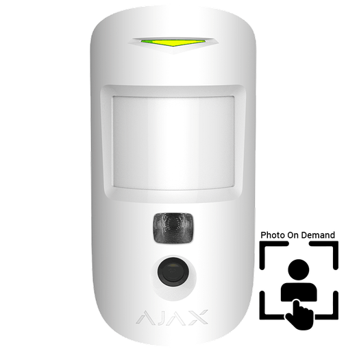 [PN13020] Ajax MotionCam White (PhOD) Wireless Motion Detector