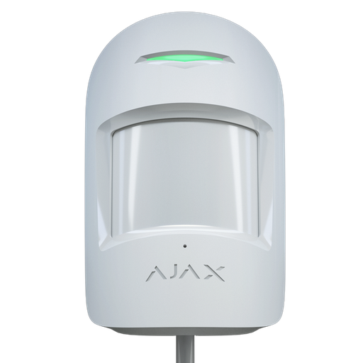 [PN13103] Ajax CombiProtect Fibra Wired Motion and Glass Break Detector - White
