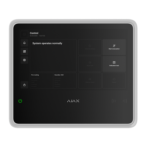 [PN16248] Ajax EN54 Fire Hub - White