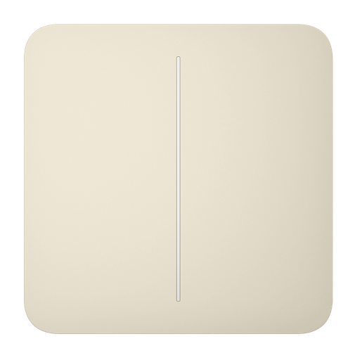 [PN13914] Ajax Solo Button (2-Gang) Ivory